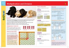 Flashcharts Multiplication and Division, Grades 3-4