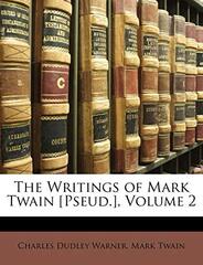 The Writings of Mark Twain [pseud.]; Volume 2