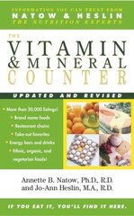 The Vitamin and Mineral Food Counter by Natow, Annette B./ Heslin, Jo-Ann